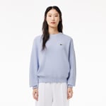 Lacoste Pull coton point mousse Taille 44 Bleu Clair