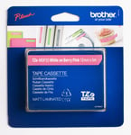 Brother P-Touch D 800 W Brother P-Touch Label Tape Hvit på Rosa 12mm (5m) TZE-MQP35 (Kan sendes i brev) 50201433