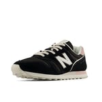 New Balance Women's 373v2 Sneaker, Black, 5.5 UK