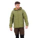 Fjallraven 86121-620-161 Expedition Pack Down Hoodie M Sweatshirt Men's Green-Mustard Yellow Size S