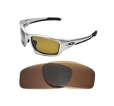 NEW POLARIZED REPLACEMENT BRONZE LENS FOR OAKLEY VALVE SUNGLASSES