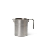 Ferm Living - Obra Milk Jug - Stainless Steel - Melkekanner - Metall