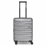 Bergpfeil Travel 4-roues trolley cabine S 55 cm avec soufflet d'extension arctic silver metallic (TAS015495)