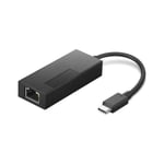 Adaptateur Ethernet - Lenovo - USB-C 2.5G - Couleur Noir - 2 Ports - Ethernet