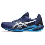 Asics Homme Solution Speed FF 3 Clay Sneaker, Blue Expanse White, 42.5 EU