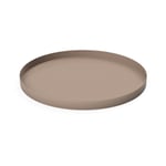 Cooee Design Cooee bricka 30 cm rund Taupe