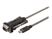 Microconnect - Usb-Kabel - Db-9 (Hane) Till 24 Pin Usb-C (Hane) - Usb 3.1 - Tumskruvar