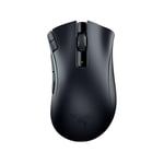 Razer DeathAdder V2 X HyperSpeed - Ergonomic Mouse for Wireless Gaming (235 Hours of Battery Life, HyperSpeed Wireless, 14K DPI Optical Sensor, Mechanical Switches Gen-2, 7 Programmable Buttons) Black