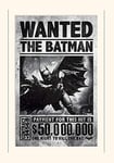 Batman Arkham Origins (Wanted) 30 x 40 cm montée d'impression