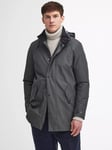 Barbour Chelsea Waterproof Mac, Charcoal/Blue Granit