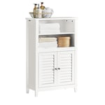 SoBuy Bathroom Cabinet Bathroom Shelf Bathroom Storage Cabinet Unit,BZR13-W,UK