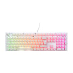 Ducky One 3 Aura White mekanisk tastatur, Cherry MX Silent Red