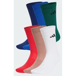 adidas Cushioned Crew Socks 6 Pairs, størrelse 34-36