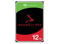 Seagate Ironwolf Pro St12000nt001 4 Pack, 12 Tb, 7200 Rpm, 256 Mb, 3.5", Serial Ata Iii