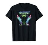 Disney Sleeping Beauty Maleficent Neon Retro Portrait T-Shirt