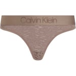 Calvin Klein Truser Intrinsic Coordinate Thong Beige Large Dame