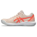ASICS Femme Gel-Dedicate 8 Clay Sneaker, Pearl Pink/Sun Coral, 39.5 EU