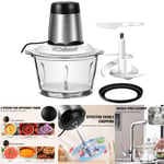 Electric Food Processor Fruit Vegetable Chopper 2 Speed setting Meat Grinder UK