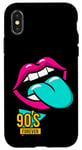 Coque pour iPhone X/XS 90's Outfit, Cool 90's Forever, Back To 90's Graphic Design