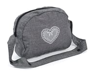 Bayer 2000-Bayer Chic 2000-Sac Langer, Accessoire, Sac de poupée, 853 76, Couleur : Gris Jean