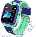 Montre Intelligente Pour Enfants Étanche - Kids Smart Watch Gps Tracker Positionnement Téléphon Appel D'urgence Sos Clôture Électronique Appareil Photo Réveil Podometrechat Vocal Jeu[Q648]