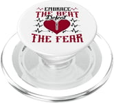 Embrace The Beat Defeat The Fear - Open Heart Surgery PopSockets PopGrip for MagSafe