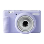 Étui en silicone pour appareil photo pour Sony ZV-1F/ZV1 M2 Soft Silicone Skin Protective Body Cover - Type Purple