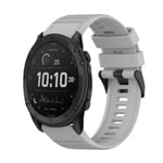 Garmin Tactix Delta Silicone klockarmband, 26mm - Grå