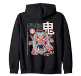 Japanese Yokai - ONI Zip Hoodie