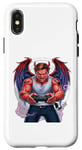 iPhone X/XS Battle Scarred Devil Angel Unleashed Power Tee. Case