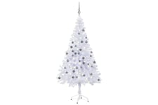 Be Basic Kunstig juletre med LED og kulesett 120 cm 230 grener -