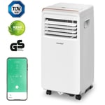 Comfee - Climatiseur Mobile Réversible 3 en 1, 7.000 BTU/h max 2,0kW/h, Climatiseur Portable Mini Cool pro Smart app Déshumidificateur