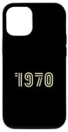iPhone 14 1970 Print - Your Iconic Year Framed Case