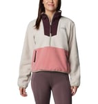 Columbia Femme Sequoia Grove 1/2 Zip Fleece Pull En Polaire, Dark Stone/Pink Agave, L EU