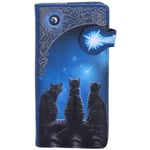 Wish Upon A Star Embossed Purse, Lisa Parker, Cats Night Sky, Magic, Nemesis Now