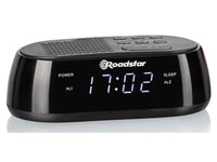 Roadstar Clr2477, Klockradio, Digital, Fm, Pll, Lcd, 1,52 Cm (0.6"), Vit