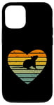 iPhone 12/12 Pro I Love Mice Retro Heart Rodent Mouse Fan Cute Mouse Case