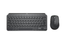 Logitech MX Keys Mini Combo for Business - sæt med mus og tastatur - QWERTZ - tysk - grafit Indgangsudstyr