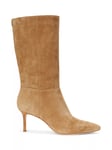 Lauren Ralph Lauren Leannah Suede Calf Boots, Camel