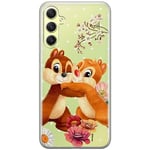 ERT GROUP Coque de téléphone Portable pour Samsung A34 5G Original et sous Licence Officielle Disney Motif Chip & Dale 003 Parfaitement adapté à la Forme du téléphone Portable, partiel imprimé