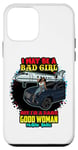 Coque pour iPhone 12 mini Melanin Queen I May Be A Bad Girl But I'm A Damn Good Woman