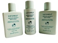 Liz Earle 3 Instant Boost Skin Tonic Face Toner 50ml Set Mini Travel Christmas