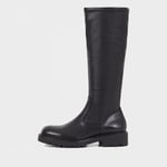 Vagabond Kenova Stretch Leather Knee High Boots - UK 4