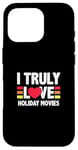 Coque pour iPhone 16 Pro J'aime vraiment les films de vacances