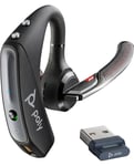 POLY Micro-casque Voyager 5200 USB-A Bluetooth +dongle BT700