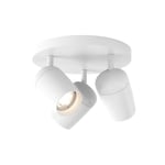 Astro Koto Triple Round Dimmable Indoor Spotlight (Matt White), GU10 LED Lamp, Designed in Britain - 1478013-3 Years Guarantee