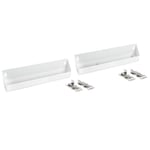 Rev-A-Shelf 6572-14-11-52 Évier de Cuisine en Plastique polymère, 35,6 cm, Plateau de Rangement pour Accessoires de Cuisine, Blanc