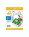 Catit Filtre de Rechange pour Mini- Fleurs Potable Fontaine 3er-Set