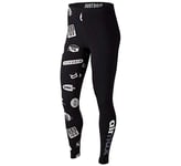 Nike W NSW LEGASEE LGGNG AIR Max Un Pantalon Femme, Cyber/Black, FR : 2XL (Taille Fabricant : 2XL)