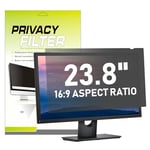 LAMA 23.8 Inch Computer Privacy Screen Filter, Universal Computer Monitor Privacy Filters (WxH:528mm*297mm), Anti-Spy/Anti-Scratch/Anti-Glare Protector for Widescreen Monitors(16:9)